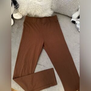 shein brown leggings